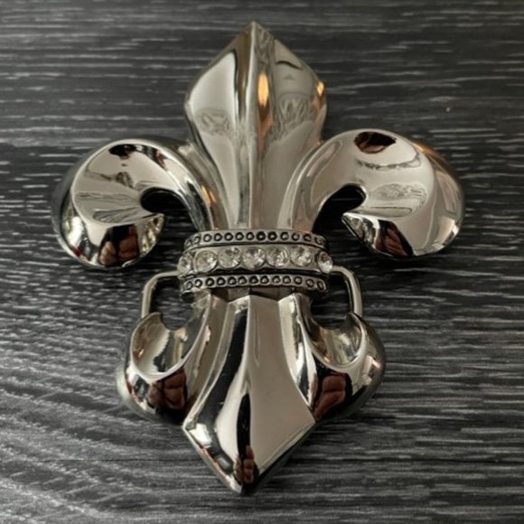 Fleur de lys belt buckle - Picture 1 of 2